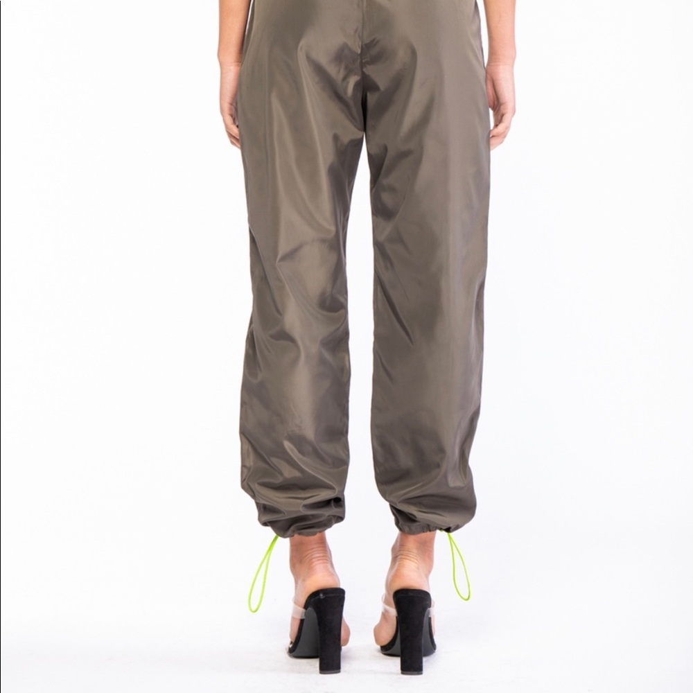 Parachute JumpSuit with Neon Pull Strings - Picture 4 of 4